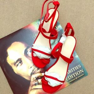 NEW Hot Red Sandals
